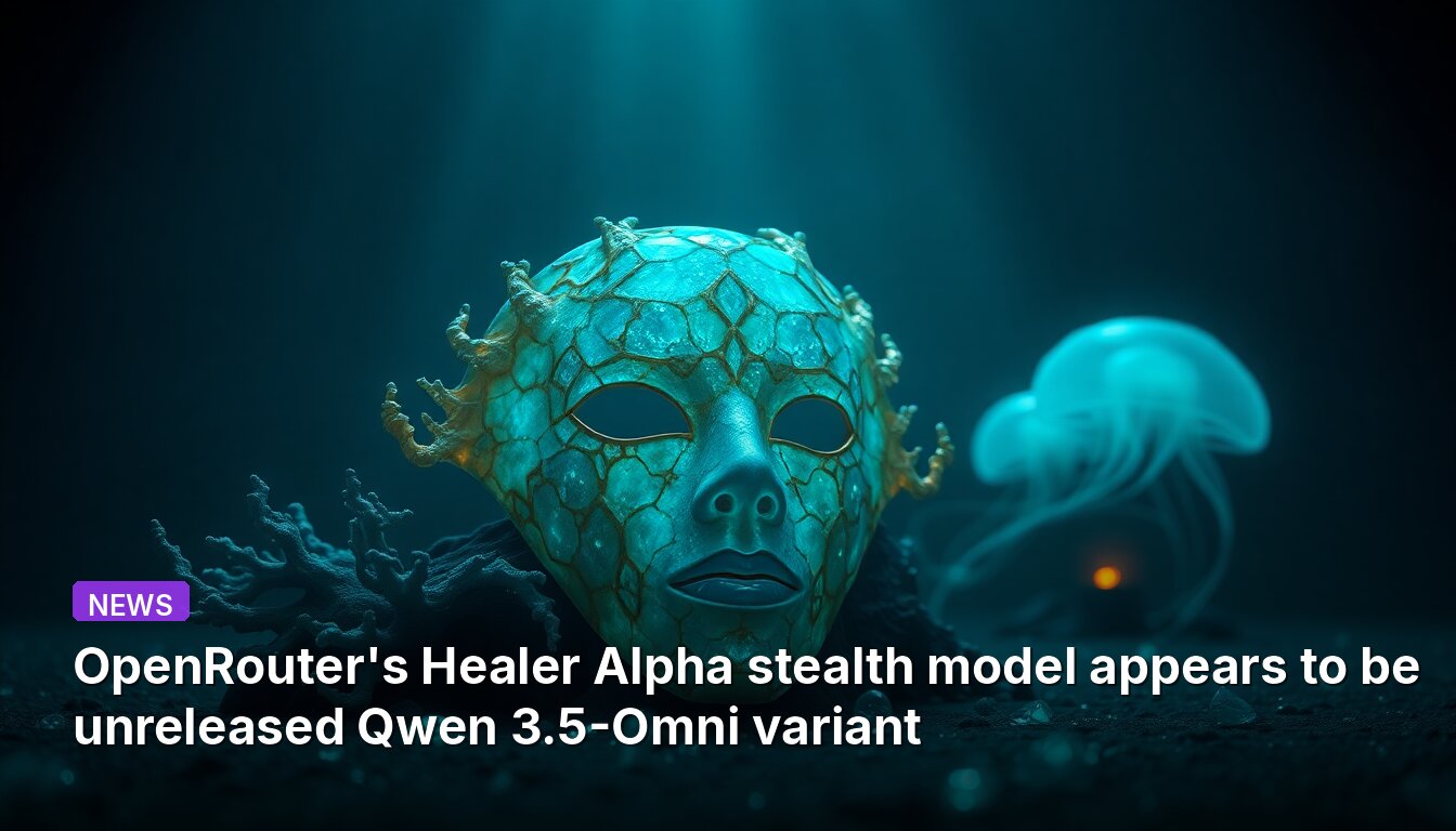 OpenRouter's Healer Alpha stealth model appears to be unreleased Qwen 3.5-Omni variant