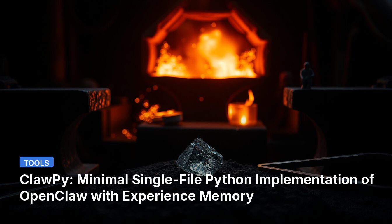 ClawPy: Minimal Single-File Python Implementation of OpenClaw with Experience Memory