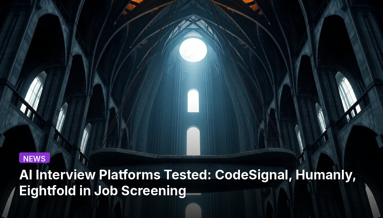 AI Interview Platforms Tested: CodeSignal, Humanly, Eightfold in Job Screening