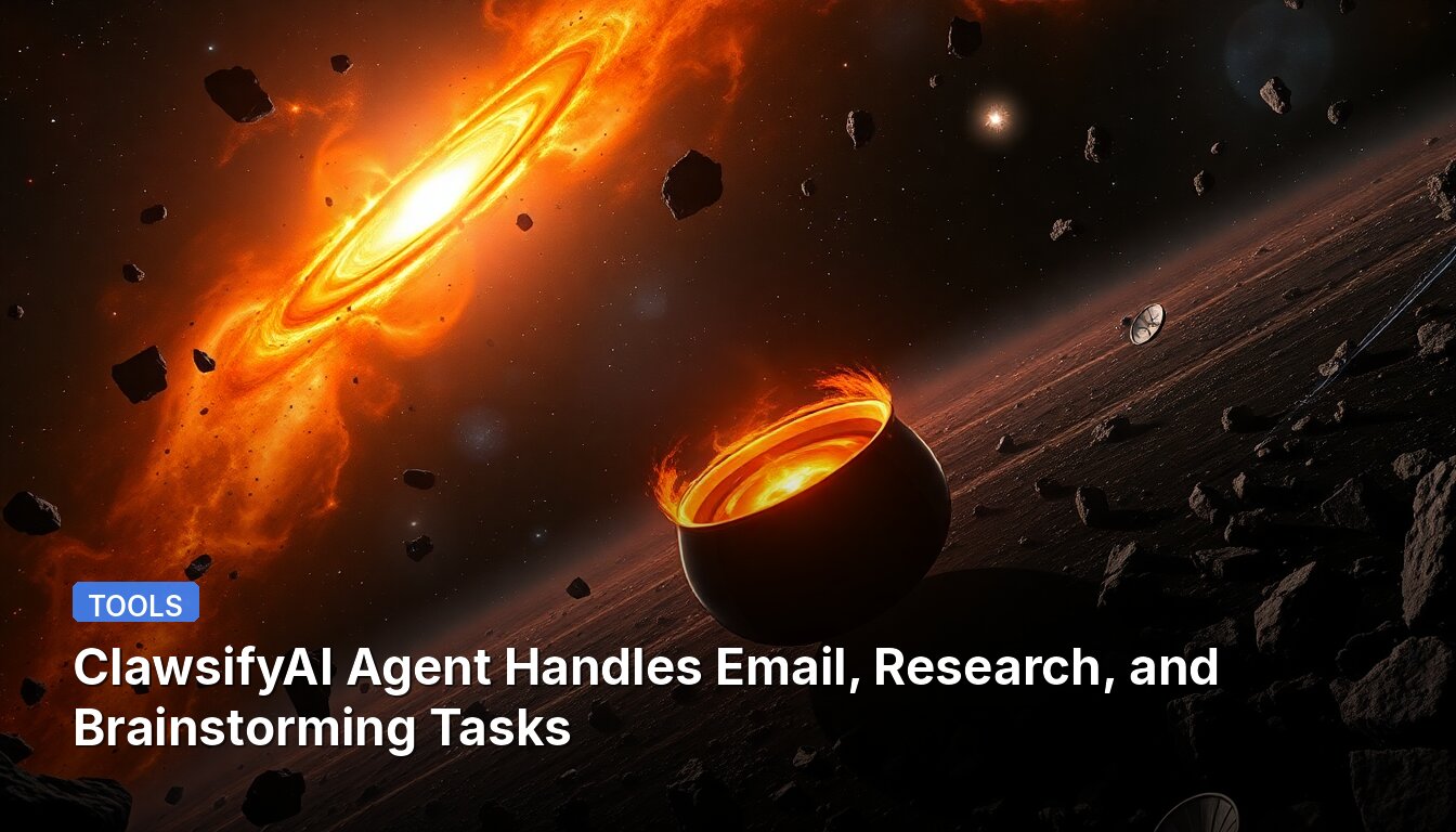 ClawsifyAI Agent Handles Email, Research, and Brainstorming Tasks