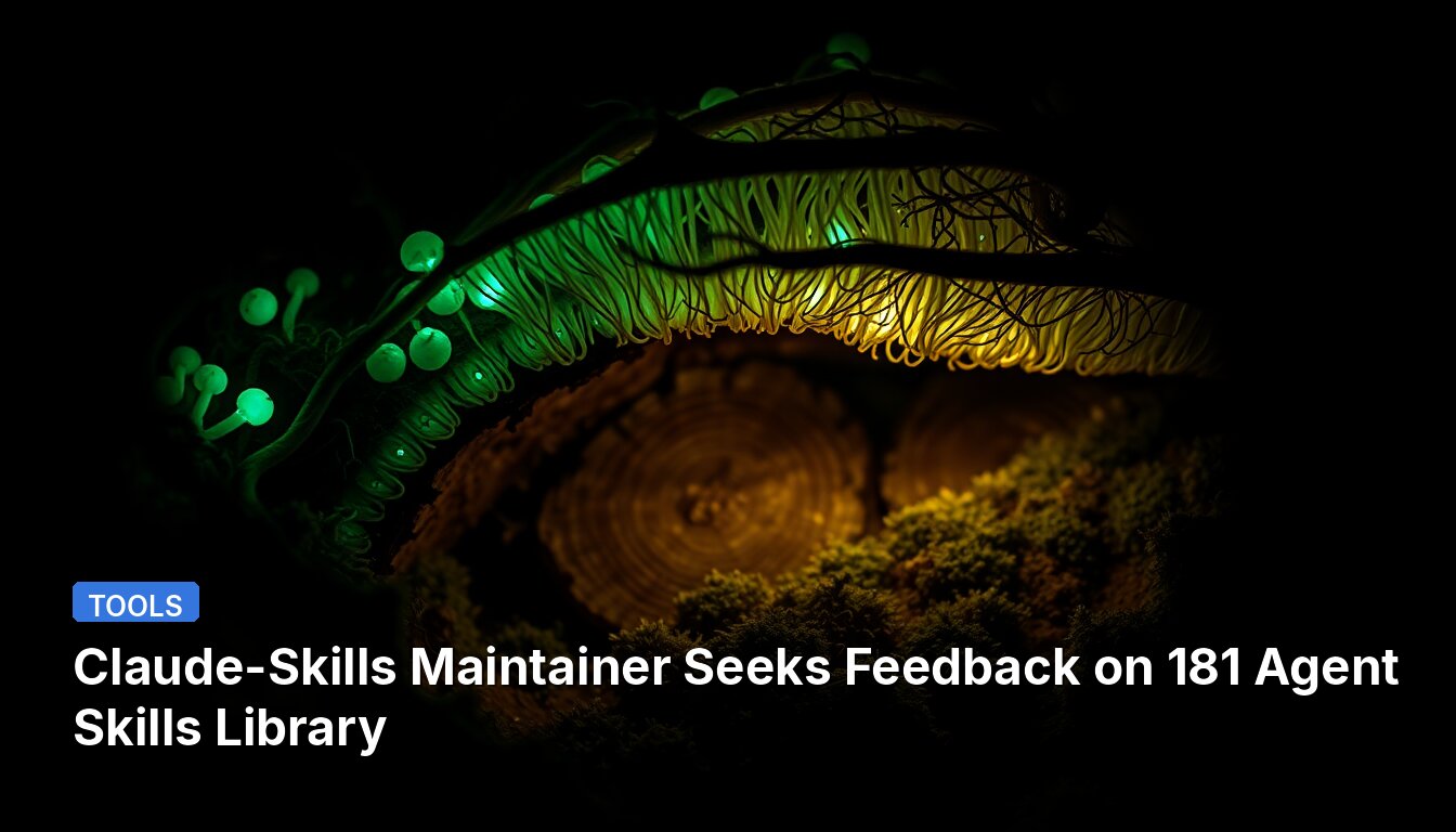 Claude-Skills Maintainer Seeks Feedback on 181 Agent Skills Library