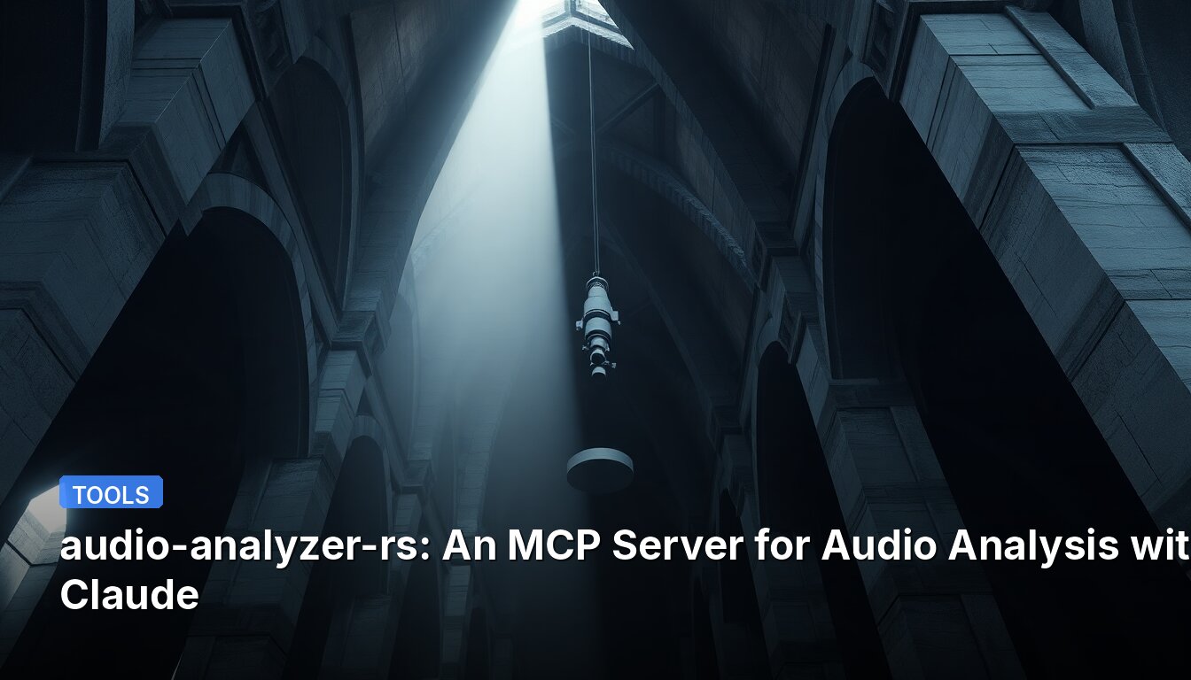 audio-analyzer-rs: An MCP Server for Audio Analysis with Claude