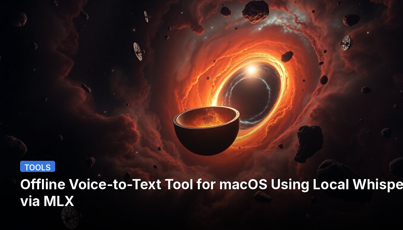 Offline Voice-to-Text Tool for macOS Using Local Whisper via MLX