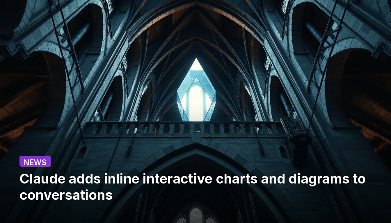 Claude adds inline interactive charts and diagrams to conversations