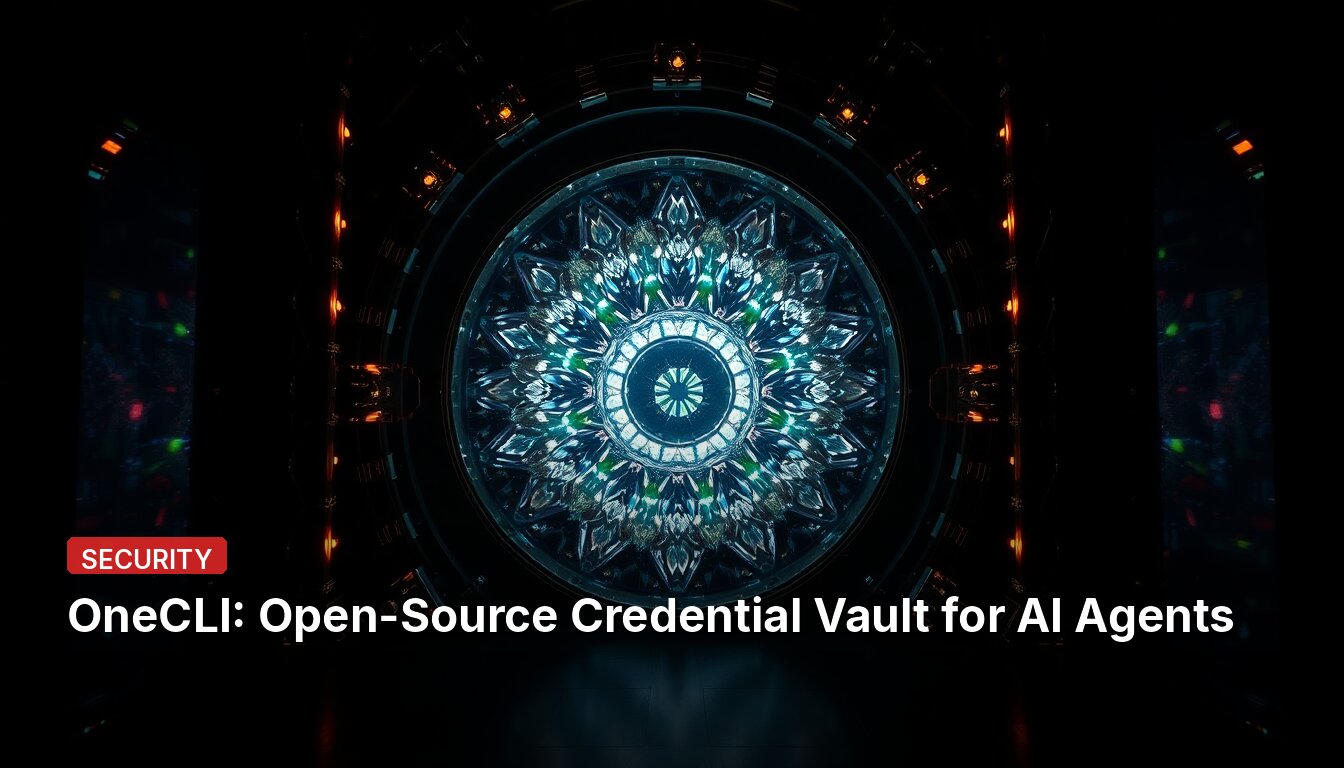 OneCLI: Open-Source Credential Vault for AI Agents