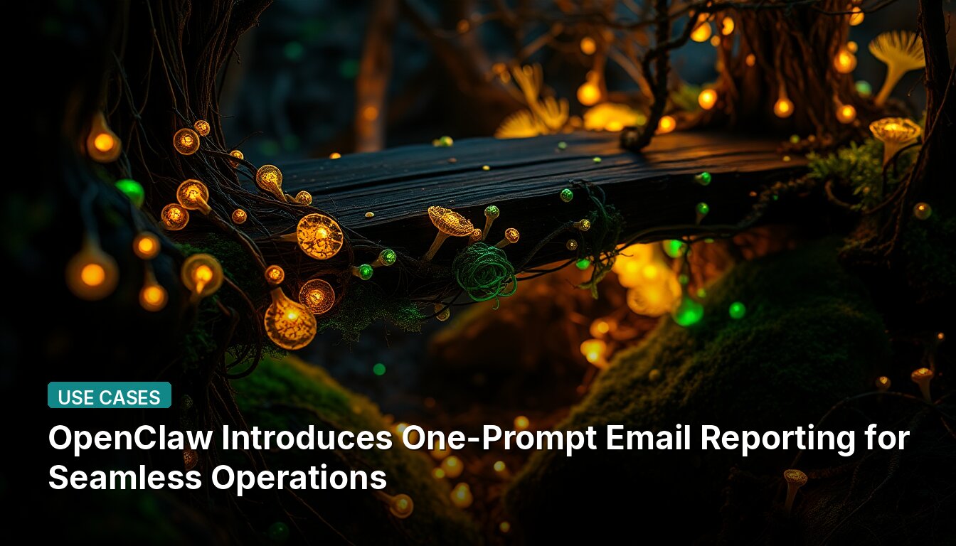 OpenClaw Introduces One-Prompt Email Reporting for Seamless Operations