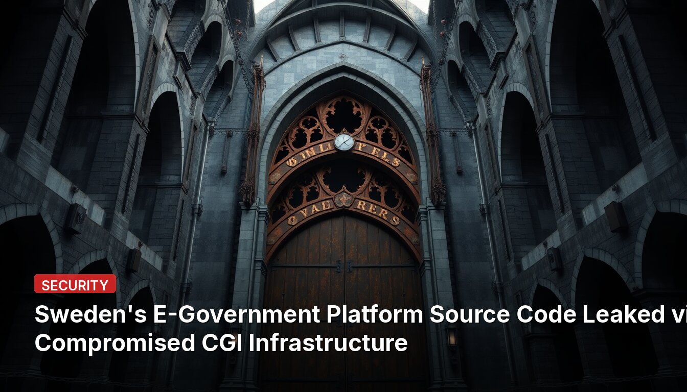 Sweden's E-Government Platform Source Code Leaked via Compromised CGI Infrastructure