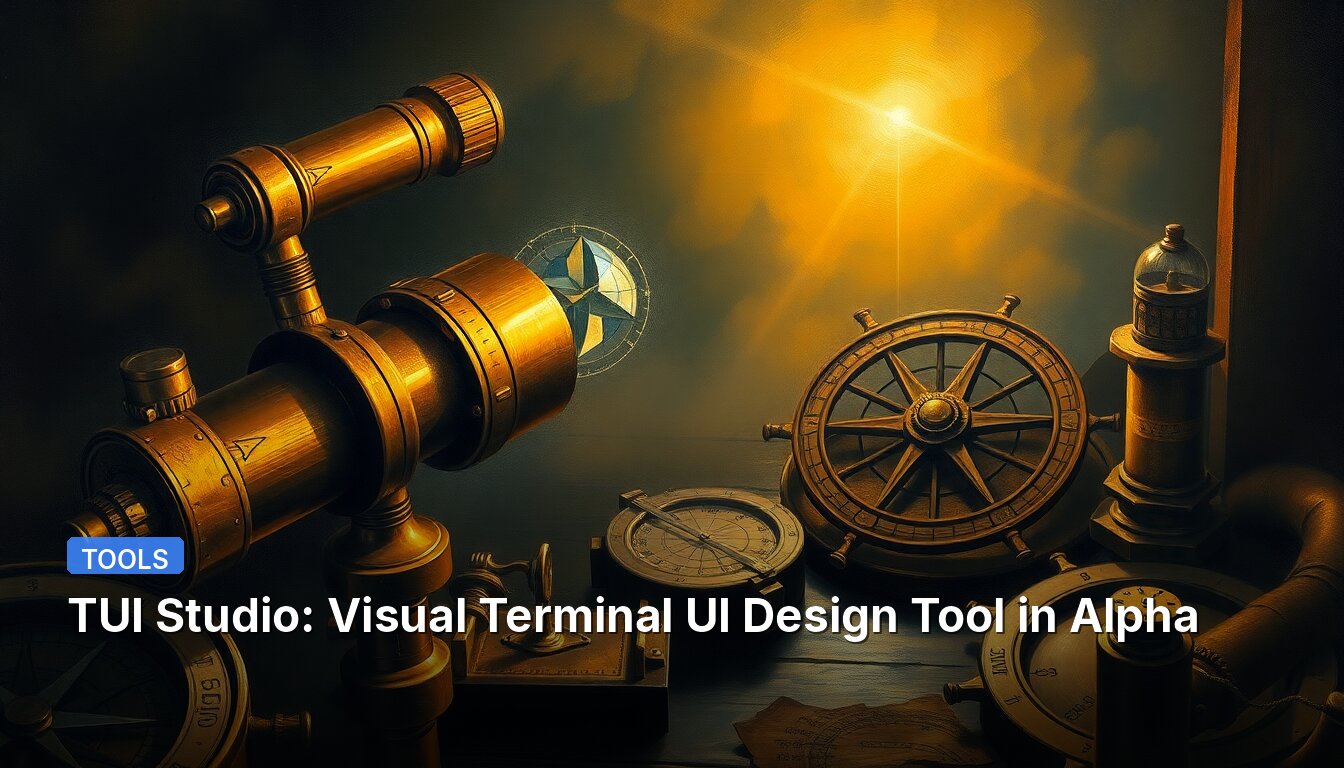 TUI Studio: Visual Terminal UI Design Tool in Alpha