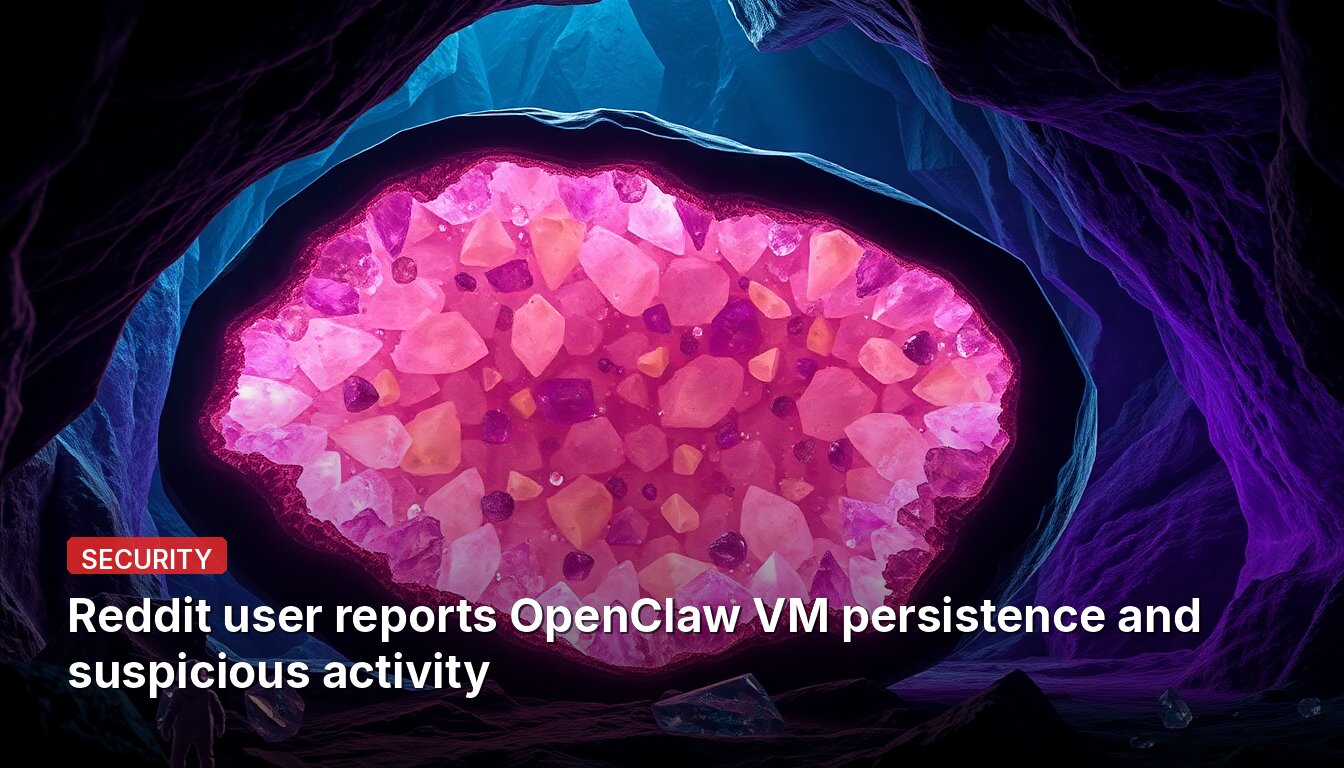 Reddit user reports OpenClaw VM persistence and suspicious activity