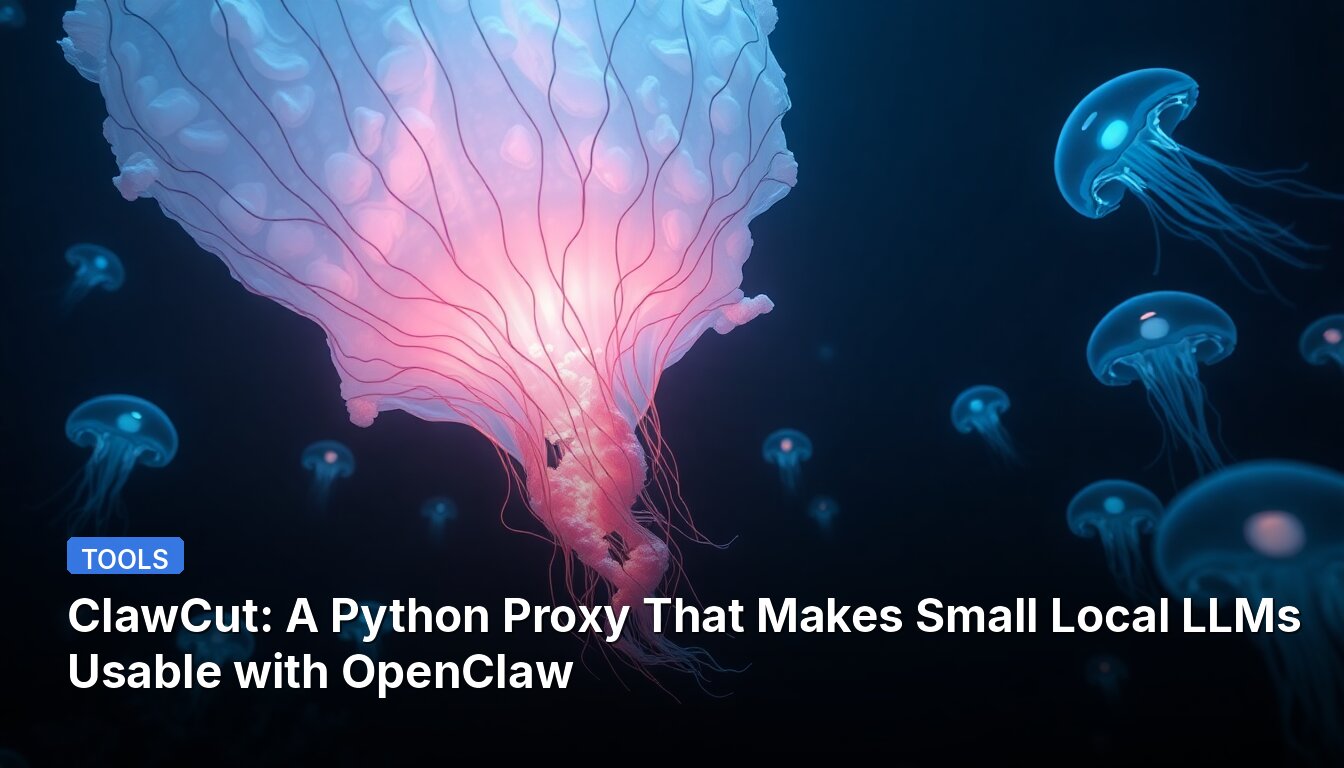 ClawCut: A Python Proxy That Makes Small Local LLMs Usable with OpenClaw