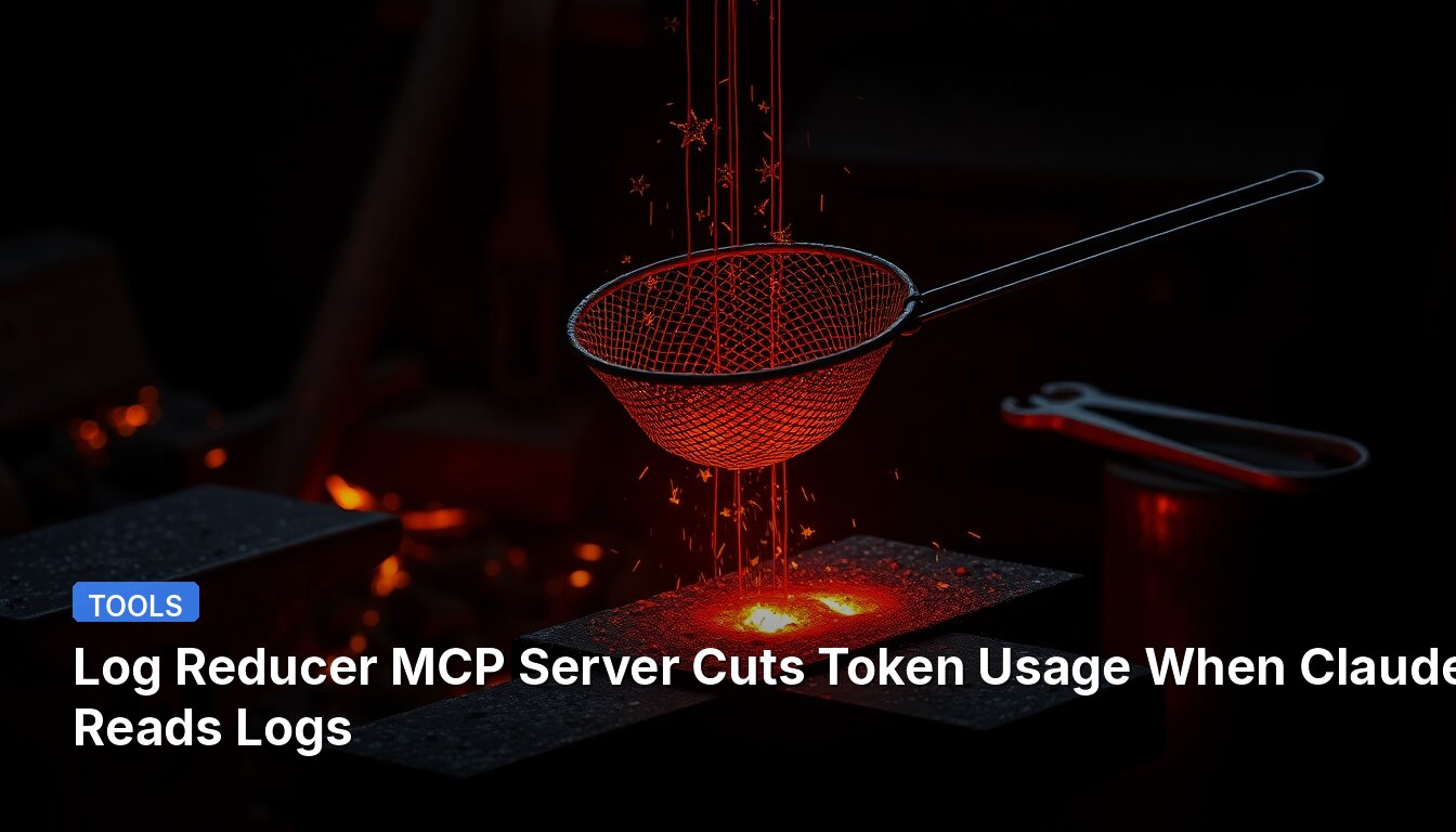 Log Reducer MCP Server Cuts Token Usage When Claude Code Reads Logs