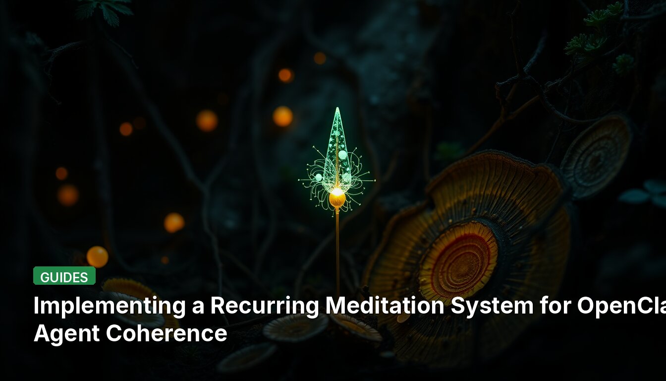 Implementing a Recurring Meditation System for OpenClaw Agent Coherence