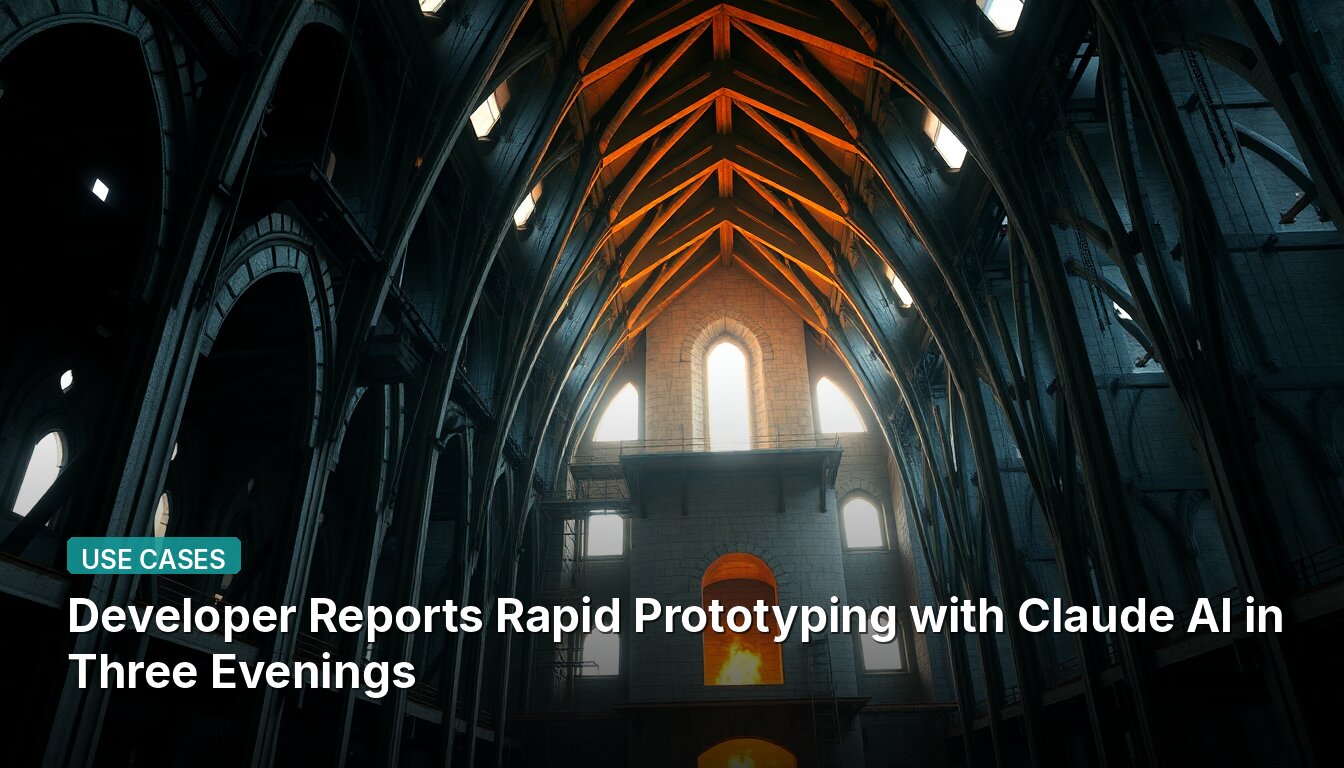 Developer Reports Rapid Prototyping with Claude AI in Three Evenings