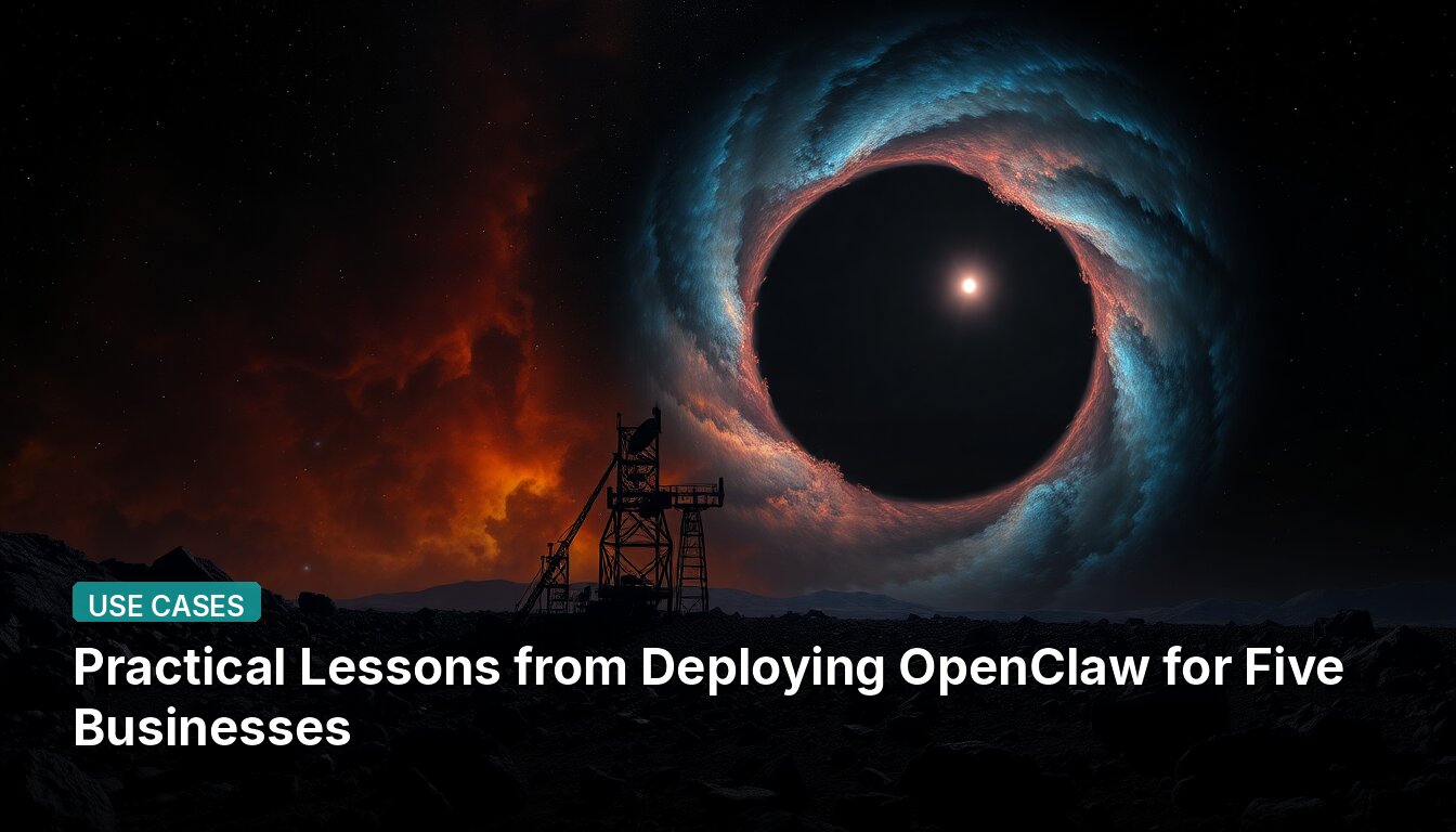 Practical Lessons from Deploying OpenClaw for Five Businesses