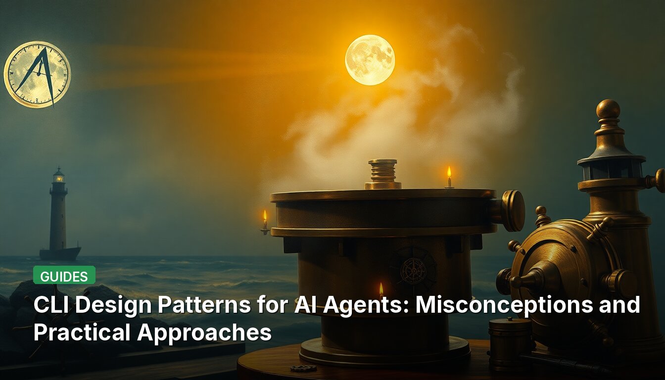 CLI Design Patterns for AI Agents: Misconceptions and Practical Approaches