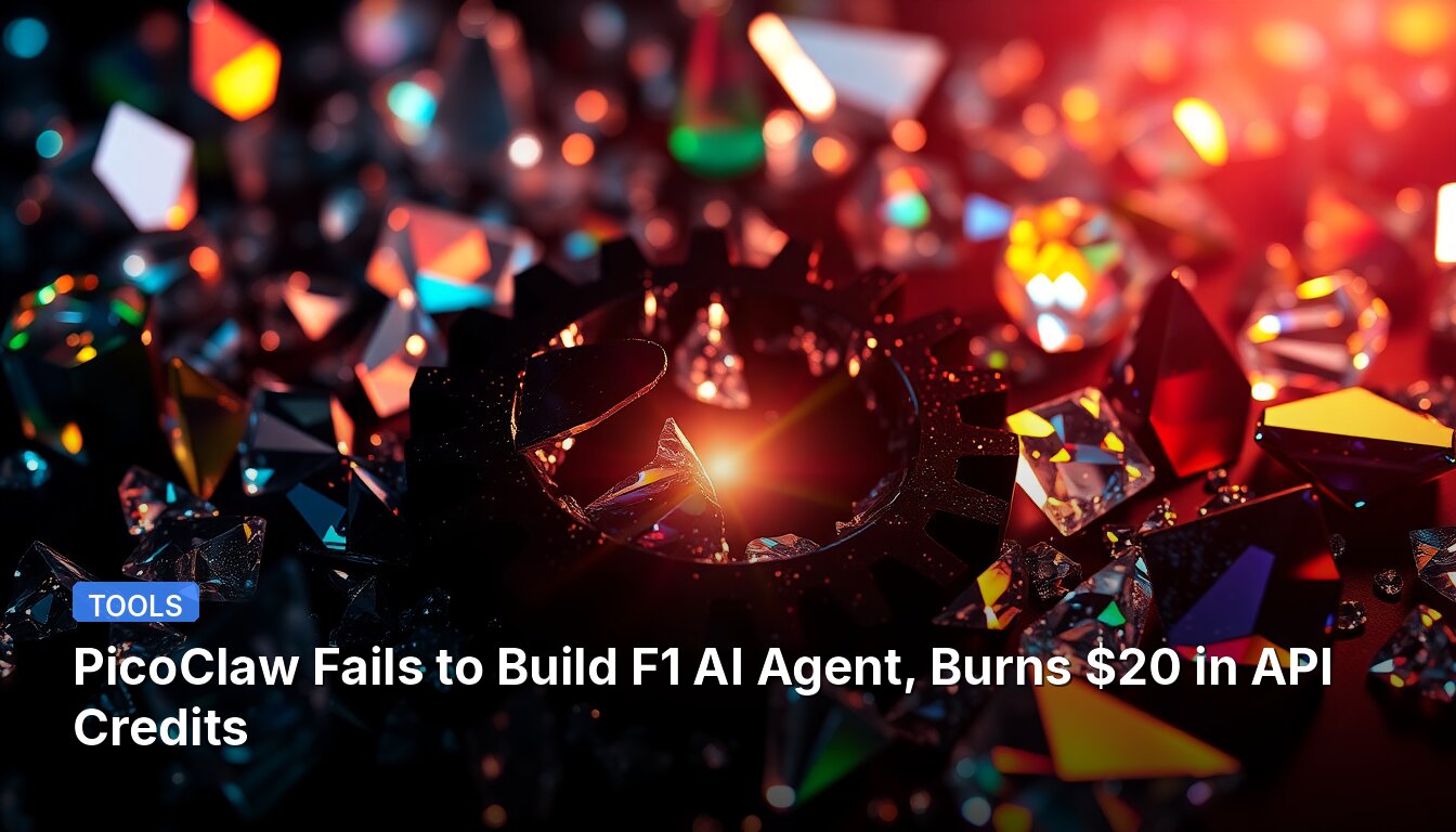 PicoClaw Fails to Build F1 AI Agent, Burns $20 in API Credits