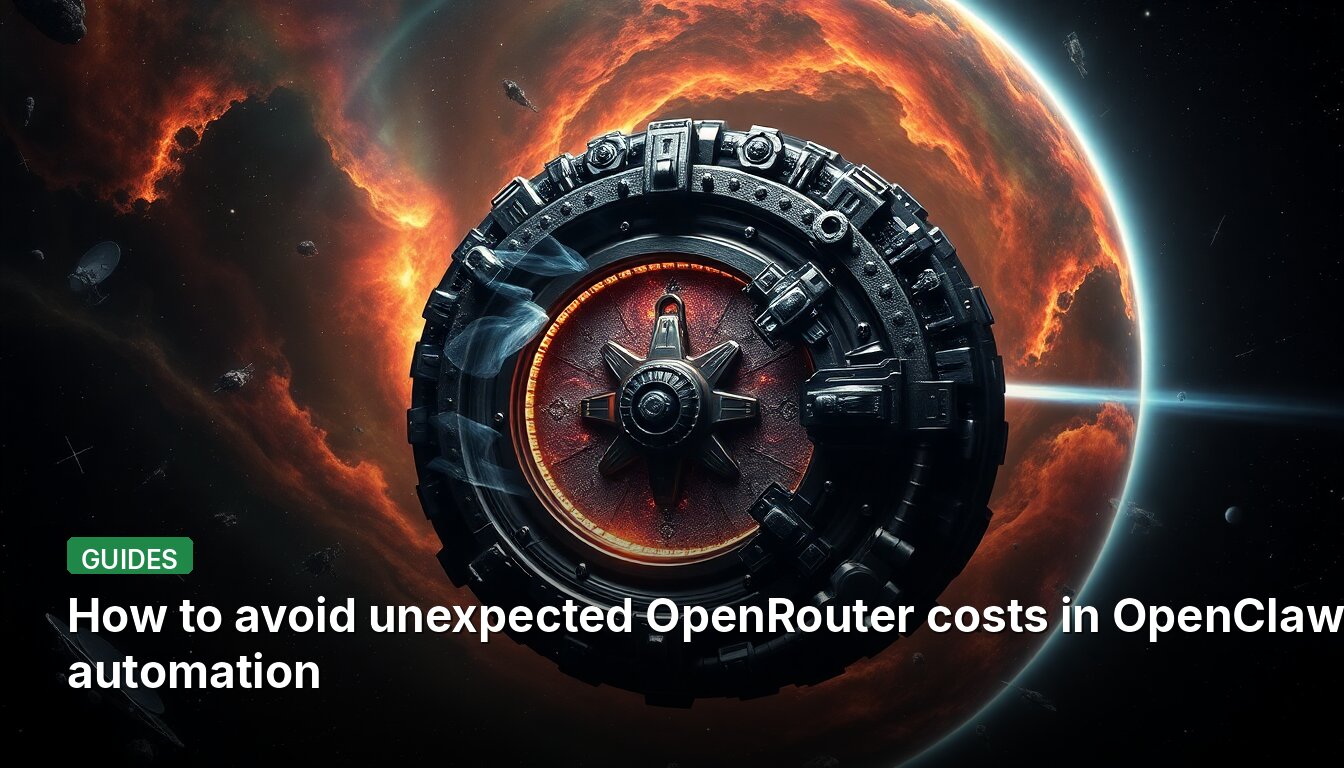 How to avoid unexpected OpenRouter costs in OpenClaw automation