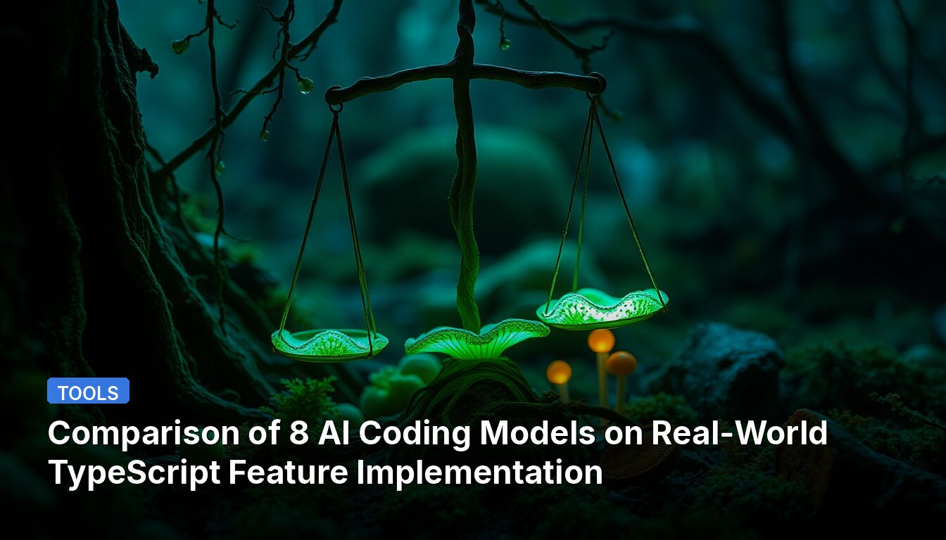 Comparison of 8 AI Coding Models on Real-World TypeScript Feature Implementation