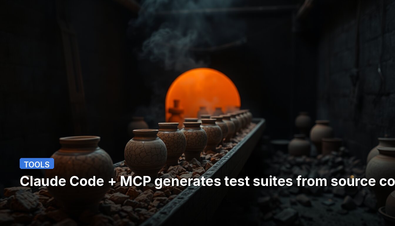 Claude Code + MCP generates test suites from source code