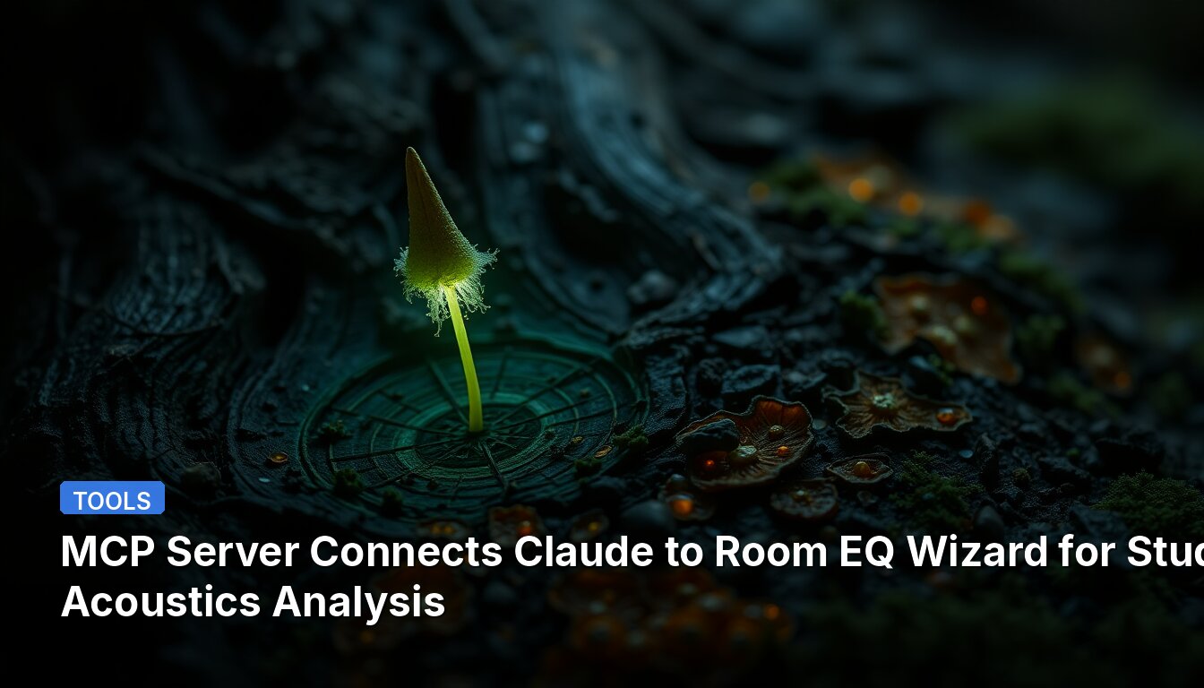 MCP Server Connects Claude to Room EQ Wizard for Studio Acoustics Analysis