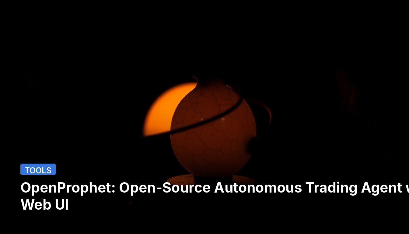 OpenProphet: Open-Source Autonomous Trading Agent with Web UI