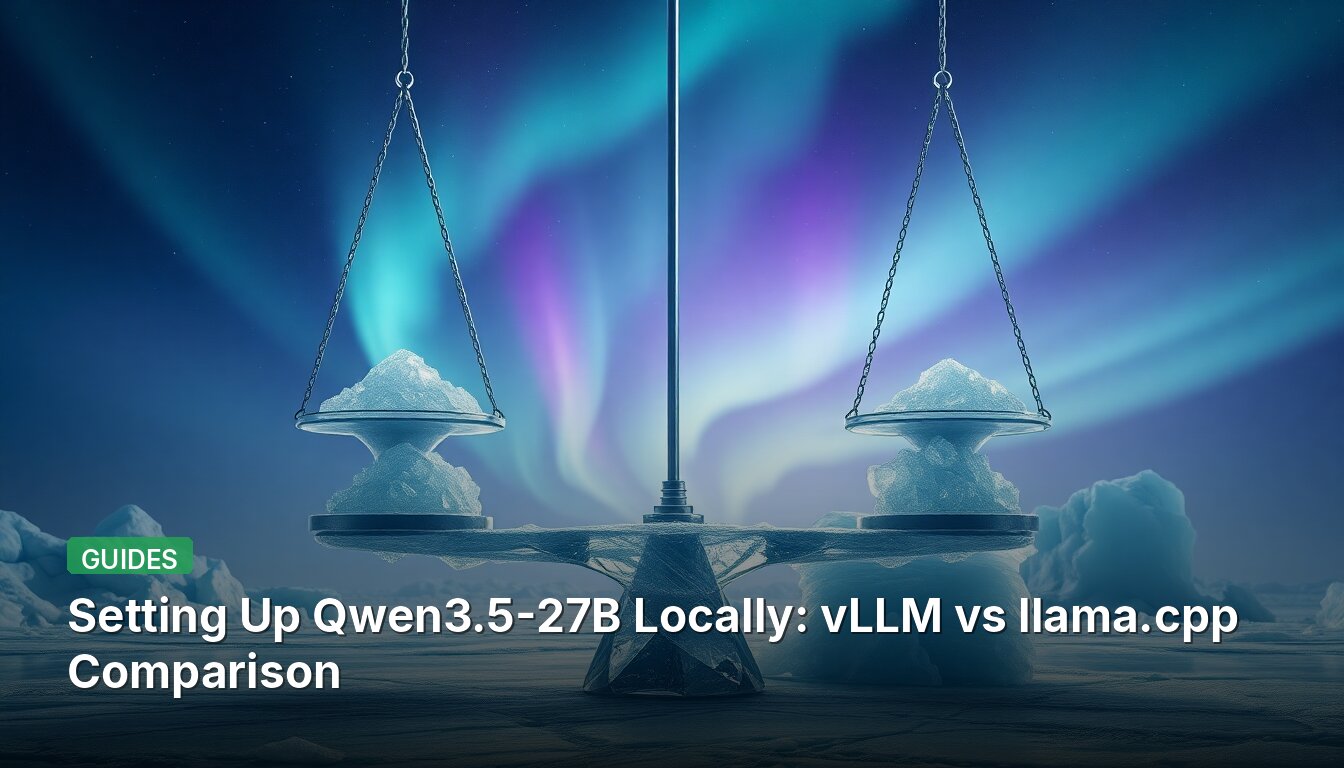 Setting Up Qwen3.5-27B Locally: vLLM vs llama.cpp Comparison