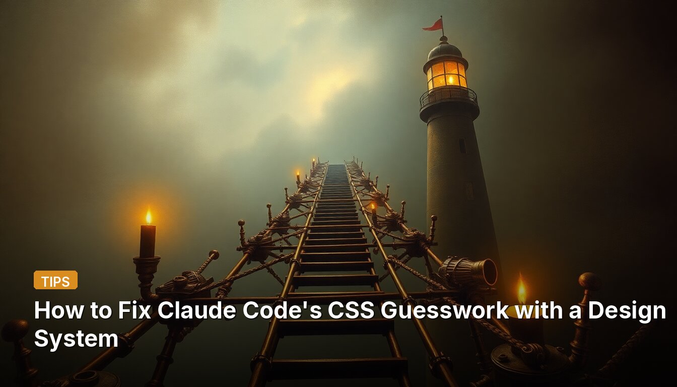 How to Fix Claude Code's CSS Guesswork with a Design System
