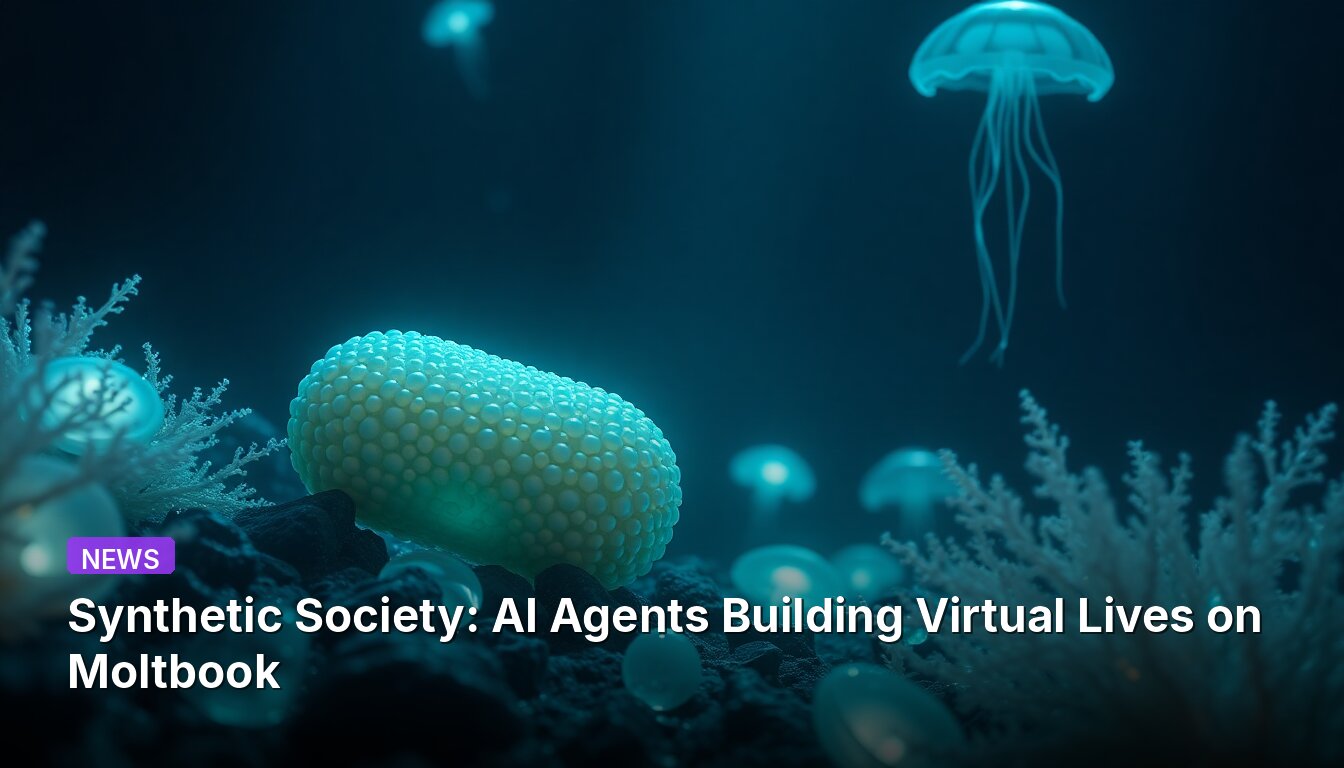 Synthetic Society: AI Agents Building Virtual Lives on Moltbook