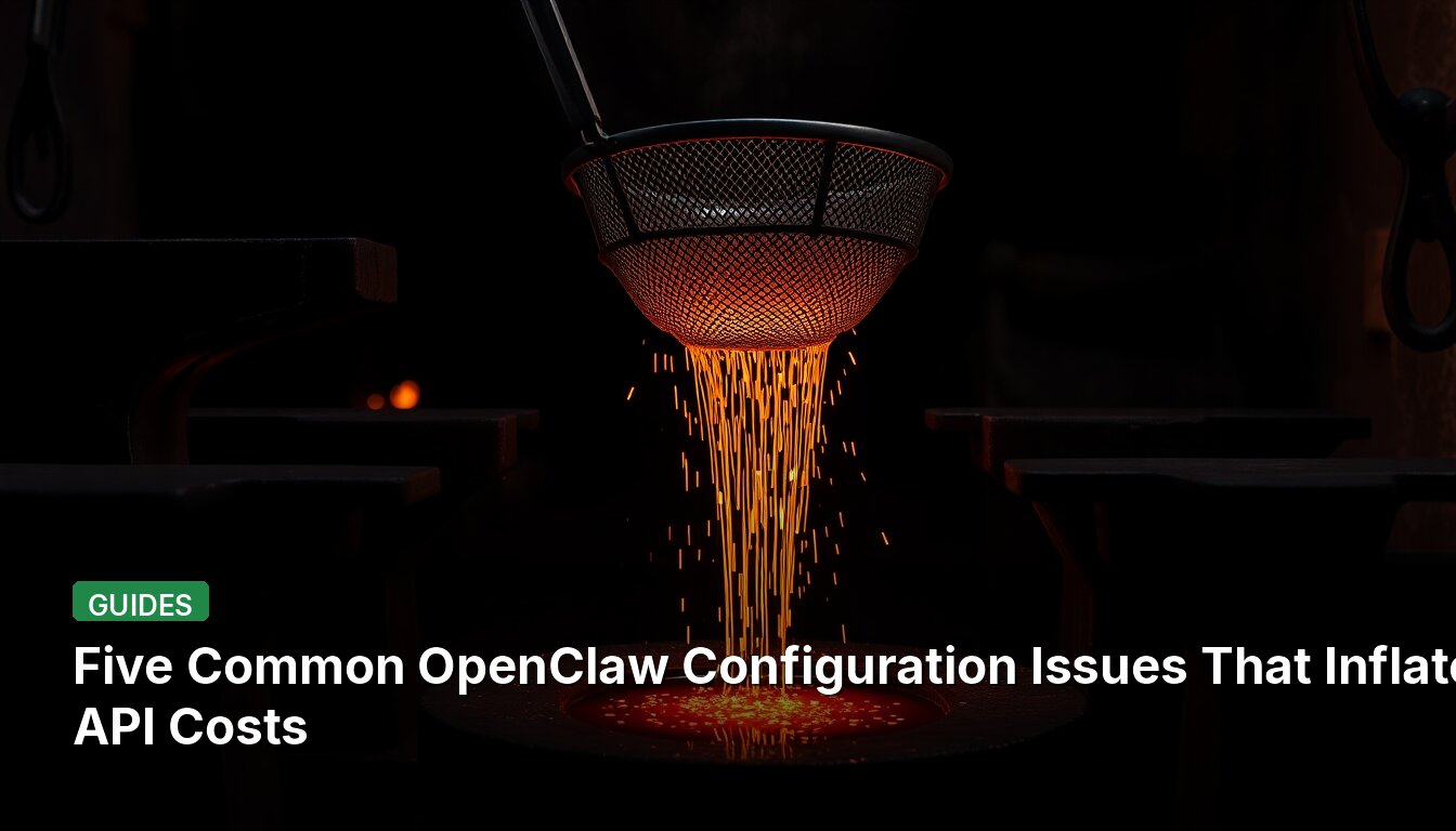 Five Common OpenClaw Configuration Issues That Inflate API Costs