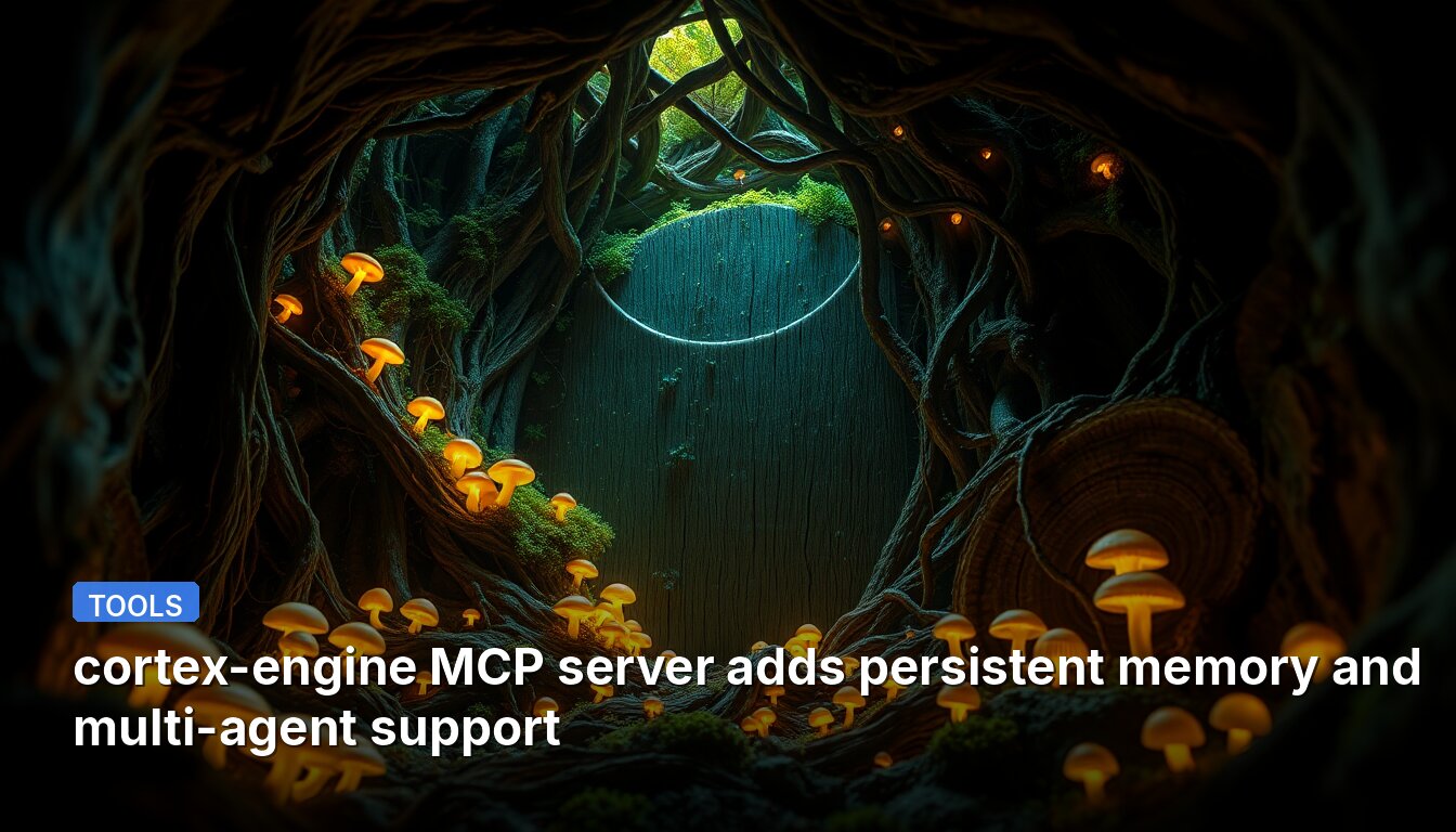 cortex-engine MCP server adds persistent memory and multi-agent support