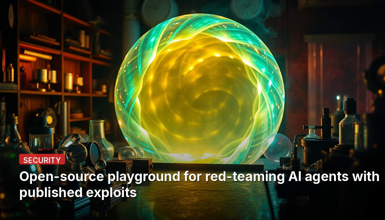 Open-source playground for red-teaming AI agents with published exploits