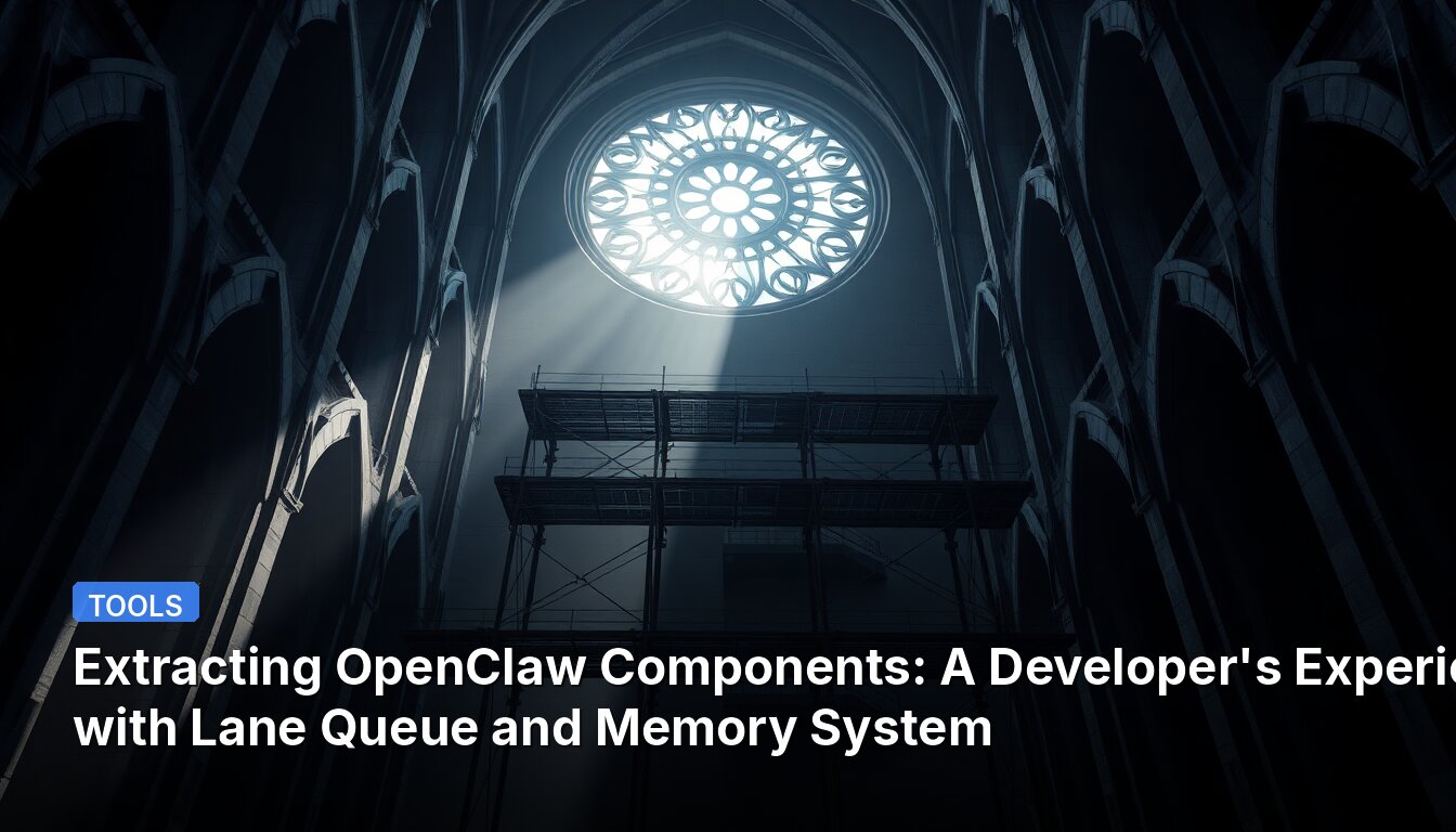 Extracting OpenClaw Components: A Developer's Experience with Lane Queue and Memory System