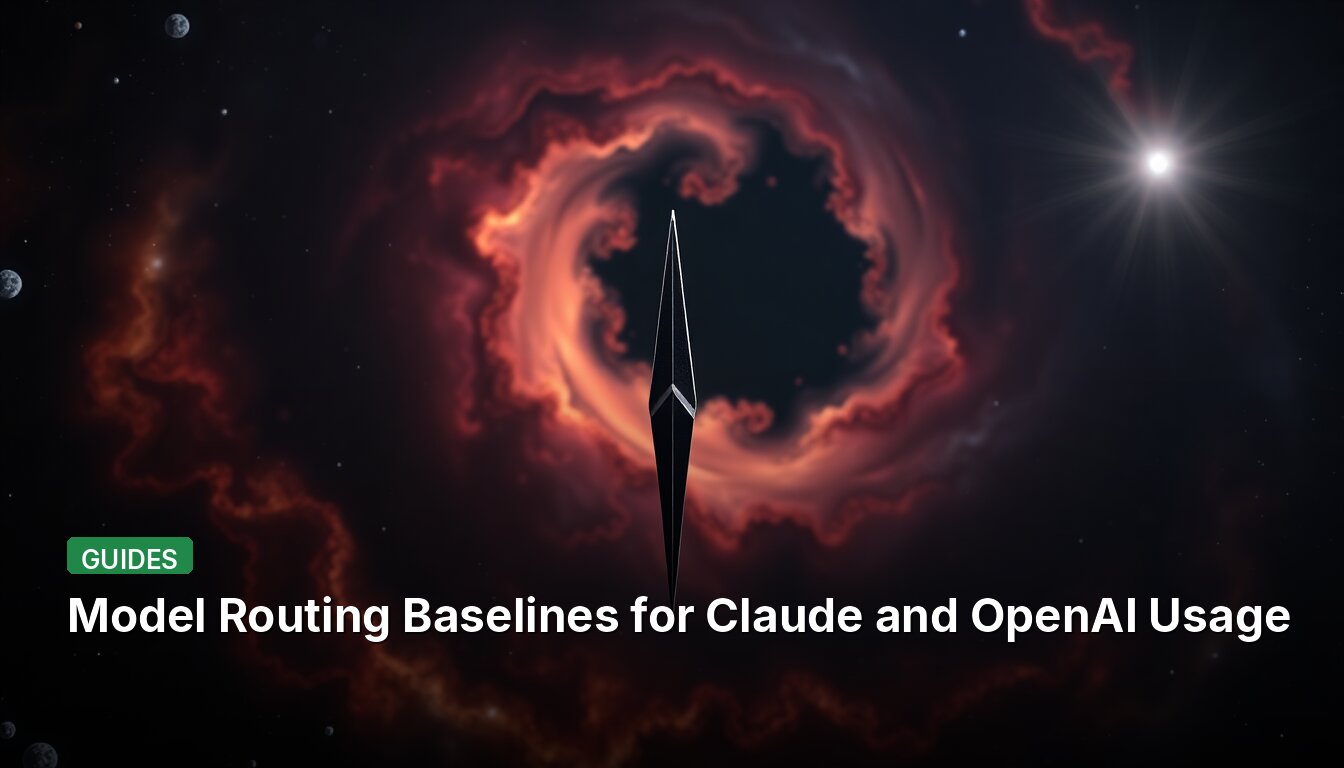 Model Routing Baselines for Claude and OpenAI Usage