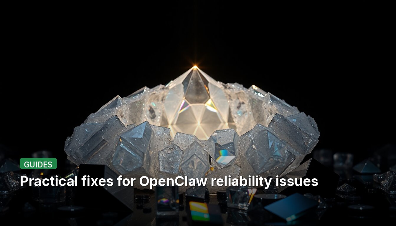 Practical fixes for OpenClaw reliability issues