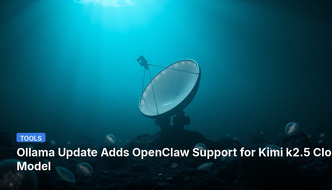 Ollama Update Adds OpenClaw Support for Kimi k2.5 Cloud Model