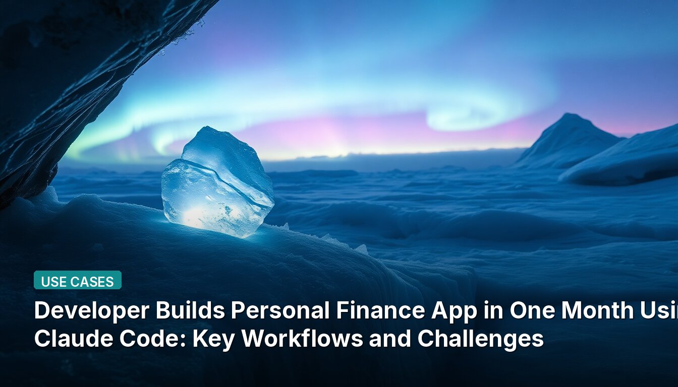 Developer Builds Personal Finance App in One Month Using Claude Code: Key Workflows and Challenges