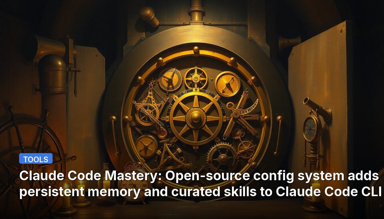 Claude Code Mastery: Open-source config system adds persistent memory and curated skills to Claude Code CLI