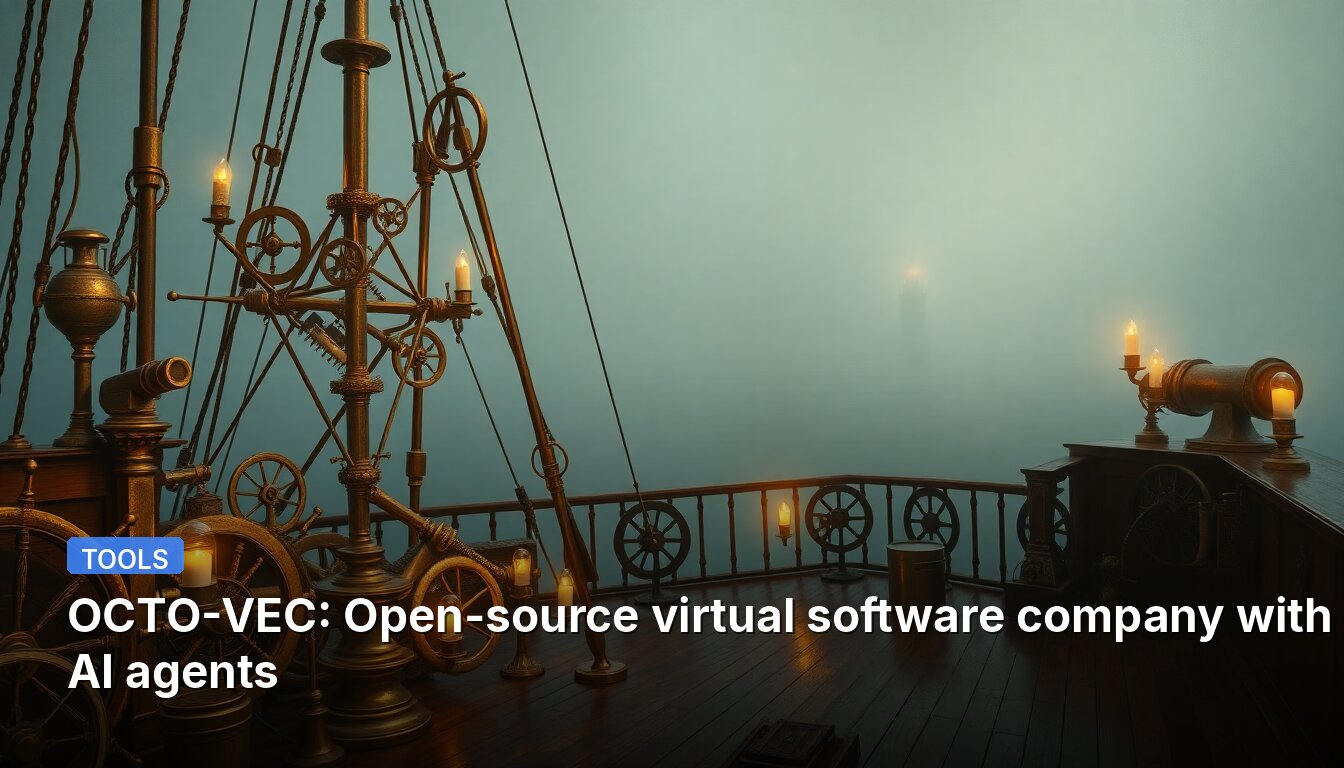 OCTO-VEC: Open-source virtual software company with 24 AI agents