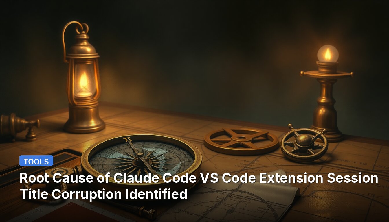 Root Cause of Claude Code VS Code Extension Session Title Corruption Identified