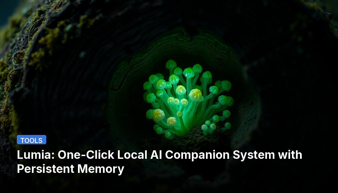 Lumia: One-Click Local AI Companion System with Persistent Memory