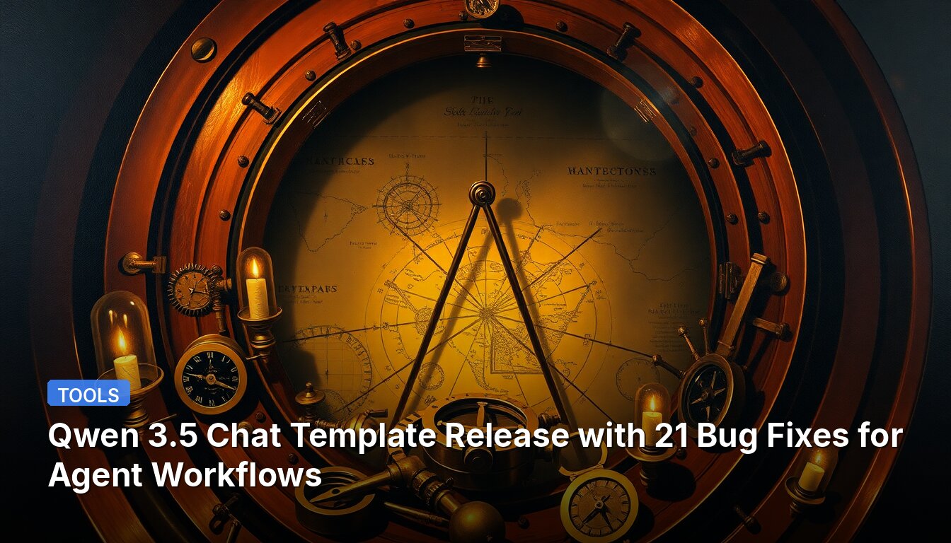 Qwen 3.5 Chat Template Release with 21 Bug Fixes for Agent Workflows