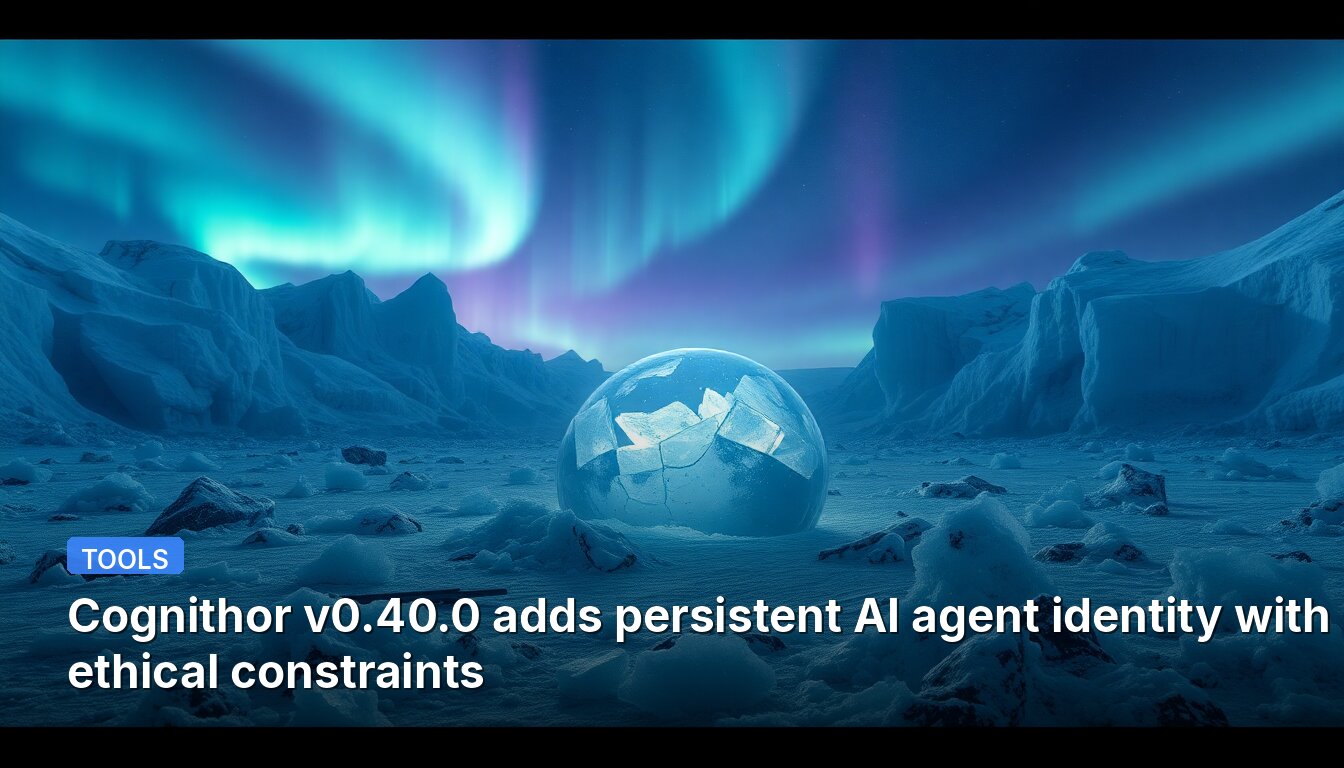 Cognithor v0.40.0 adds persistent AI agent identity with ethical constraints