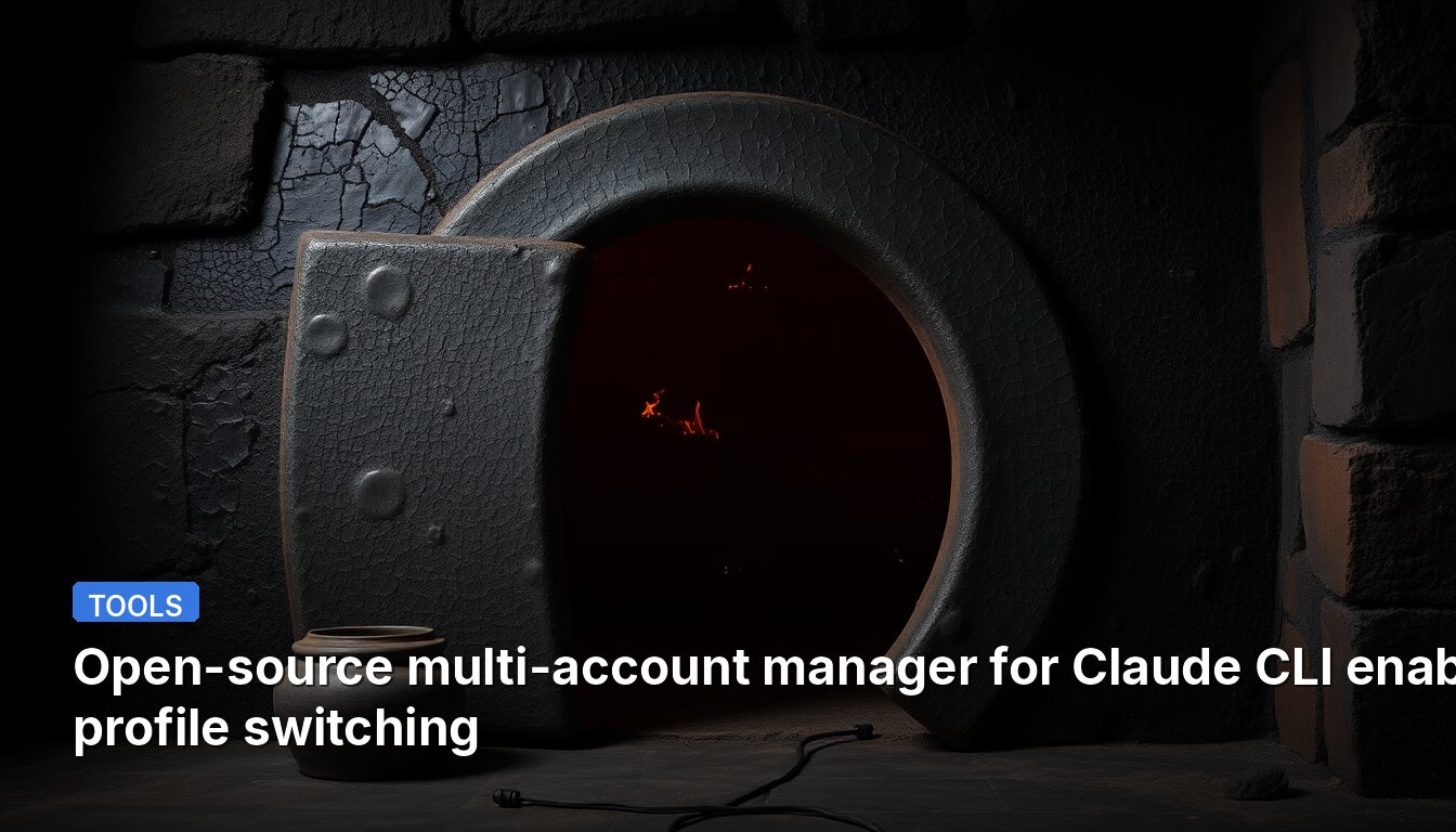 Open-source multi-account manager for Claude CLI enables profile switching