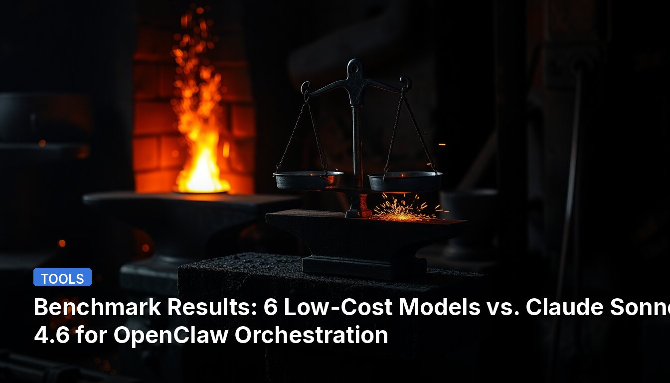 Benchmark Results: 6 Low-Cost Models vs. Claude Sonnet 4.6 for OpenClaw Orchestration