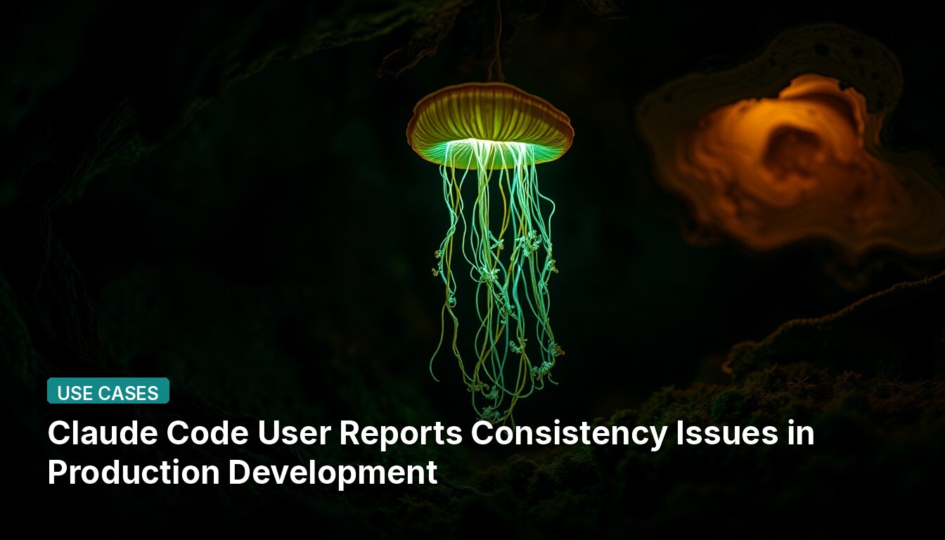 Claude Code User Reports Consistency Issues in Production Development