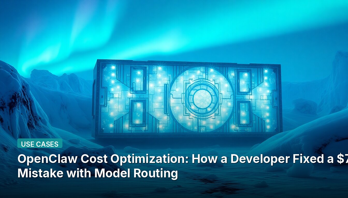 OpenClaw Cost Optimization: How a Developer Fixed a $750 Mistake with Model Routing