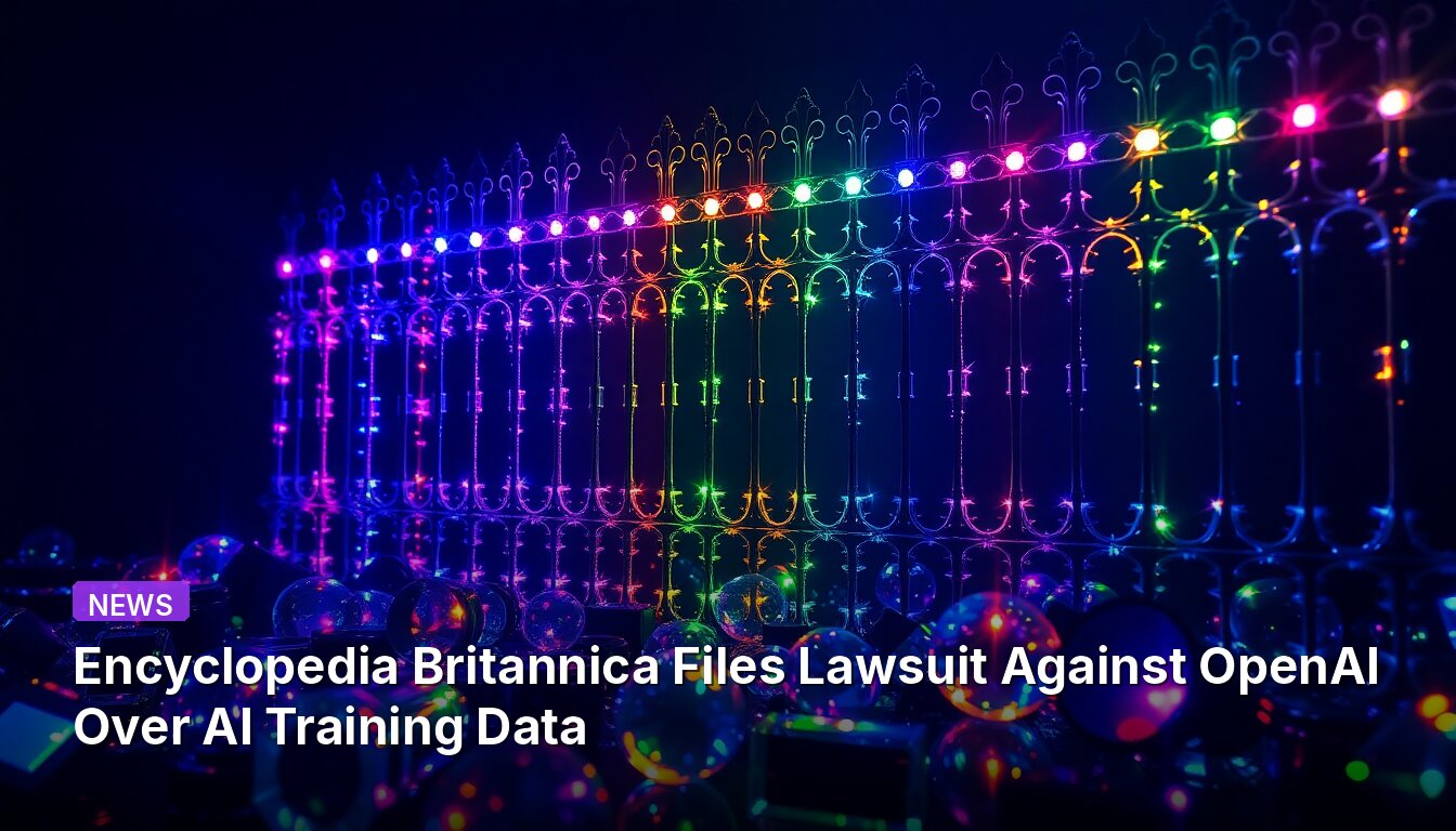 Encyclopedia Britannica Files Lawsuit Against OpenAI Over AI Training Data