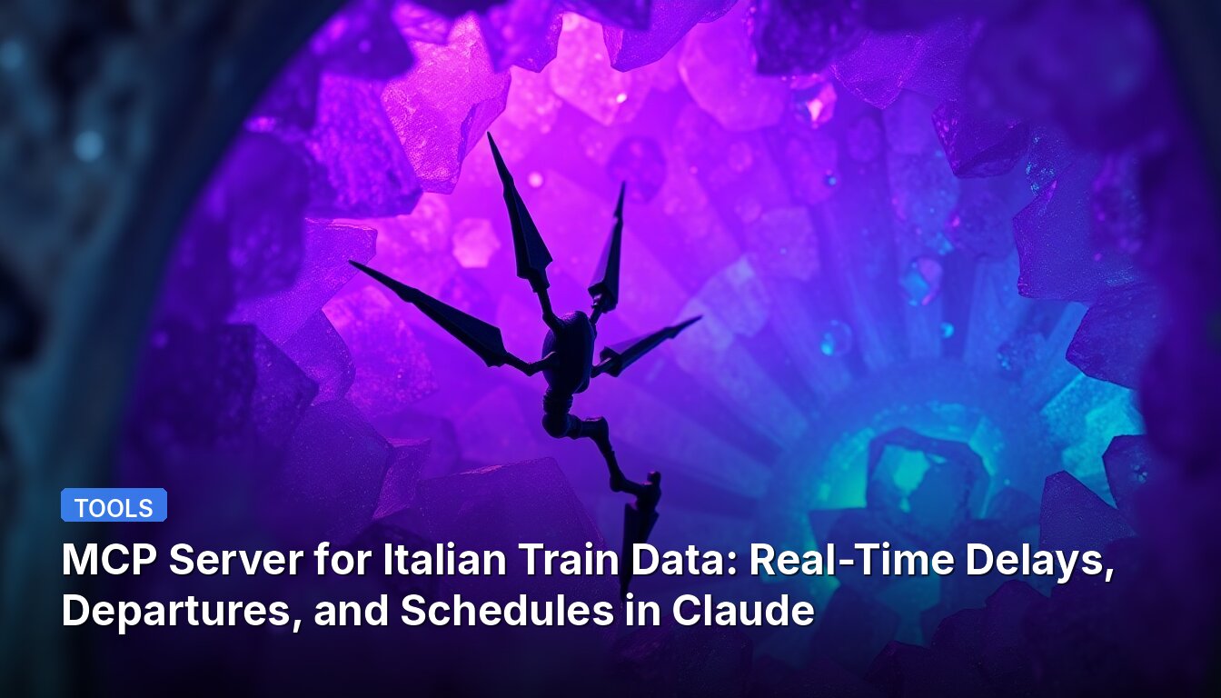 MCP Server for Italian Train Data: Real-Time Delays, Departures, and Schedules in Claude