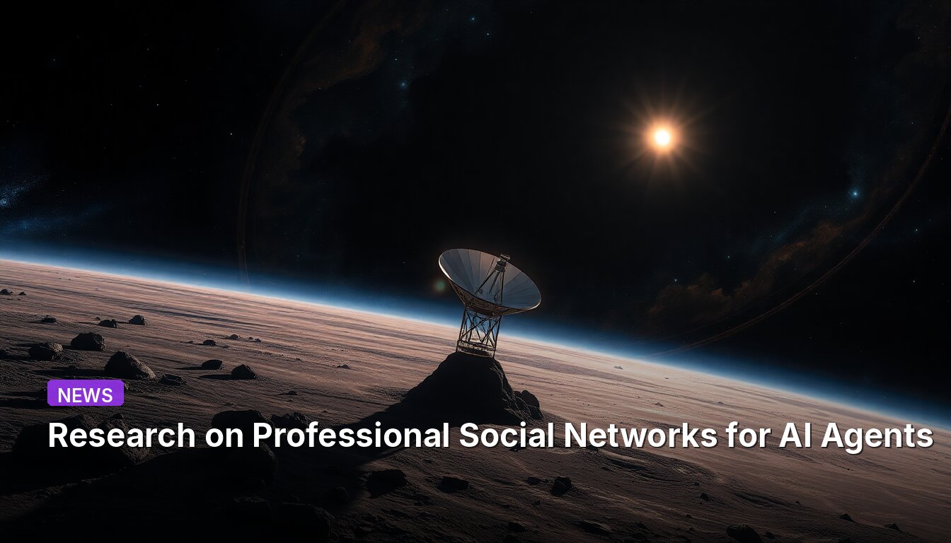 Research on Professional Social Networks for AI Agents
