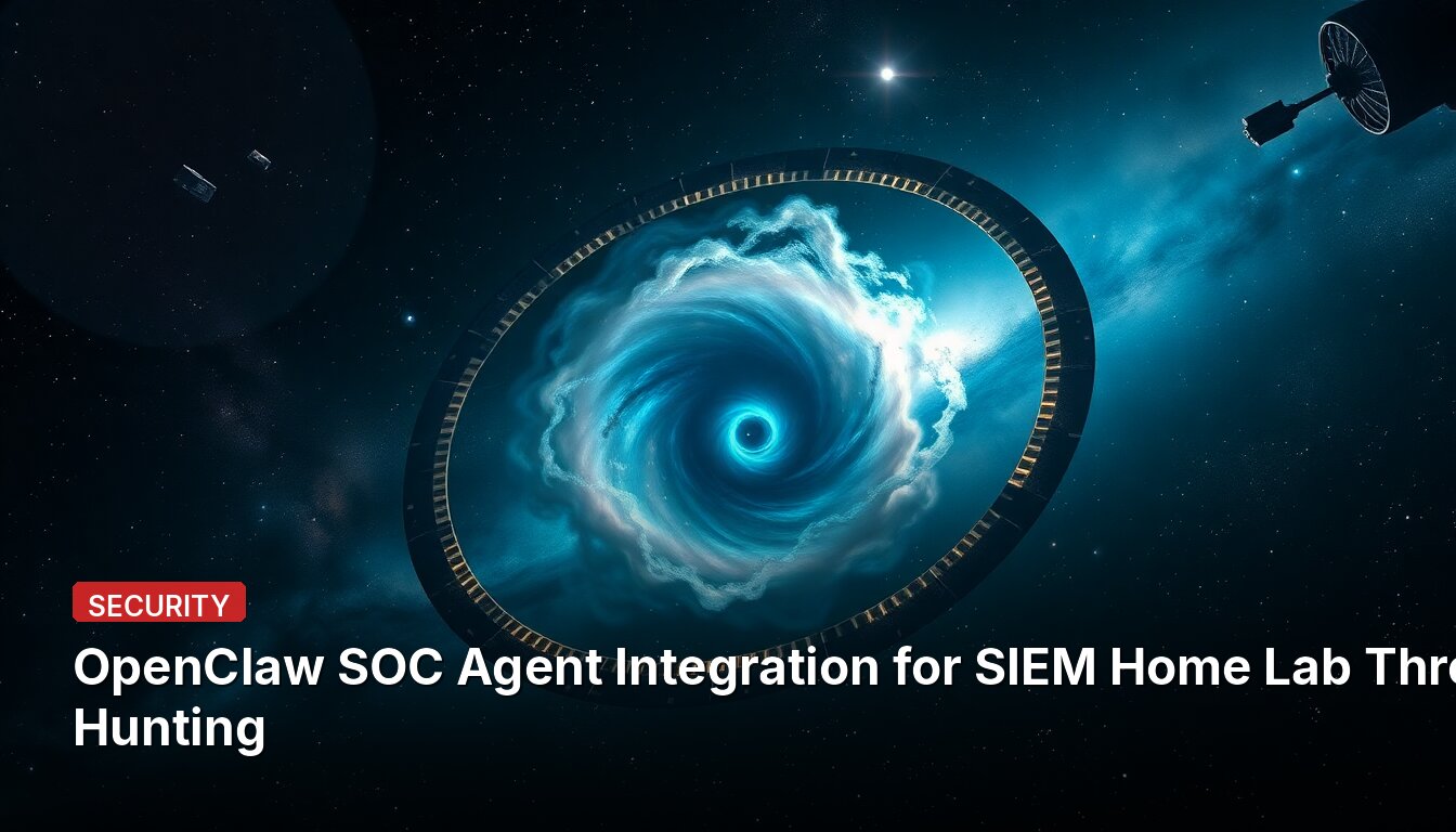 OpenClaw SOC Agent Integration for SIEM Home Lab Threat Hunting